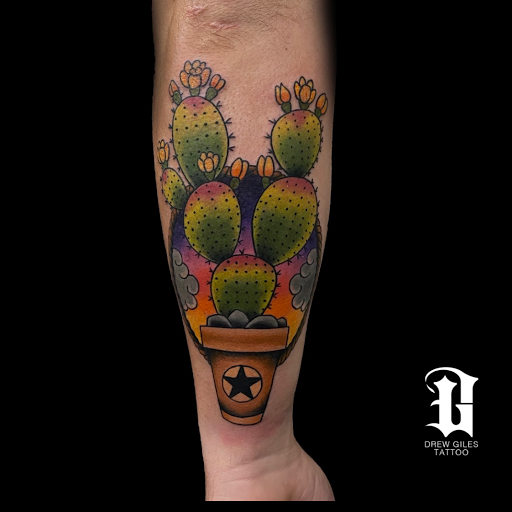 Explore tattoo ideas with flowers and names, creative tattoo ideas in Addison, available at Cat Tattoo