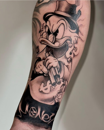 Explore diesel tattoo ideas, creative tattoo ideas in Millsboro, available at Tattoo Galaxy (Millsboro) Piercing & Custom tattoos
