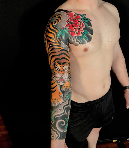 Explore tactical tattoo ideas, creative tattoo ideas in Metuchen, available at Classic Tattoo Club Metuchen