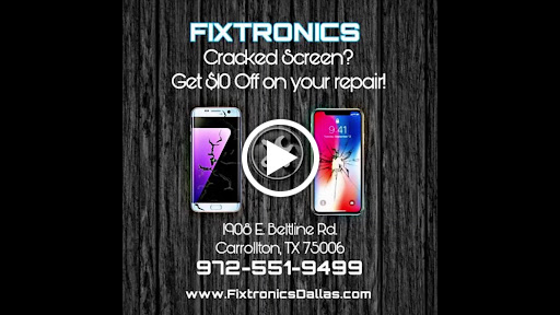 Electronics Repair Shop «Fixtronics - Cell Phone & Electronics Repair», reviews and photos, 1908 E Belt Line Rd, Carrollton, TX 75006, USA