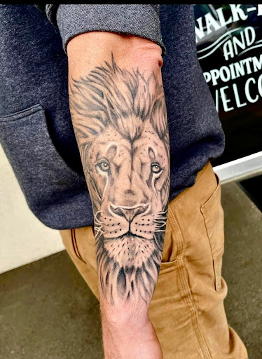 Explore dandelion tattoo ideas, creative tattoo ideas in Overland Park, available at Talent Tattoo And Body Piercing
