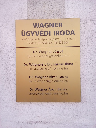 Értékelések erről a helyről: WAGNER ÜGYVÉDI IRODA, Sopron - Ügyvéd
