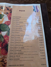 Menu / carte de Restaurant Pizzeria SALERNO à Hésingue