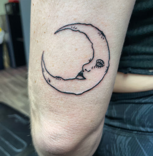 Explore back tattoo ideas for men, creative tattoo ideas in Enid, available at Tangent Wallflower Tattoo