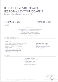 Menu / carte de Restaurant Label Braise à Ségoufielle