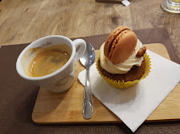 Cappuccino du Café Choopy's Cupcakes & Coffee shop à Antibes - n°16