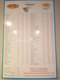 Menu du Ristorante Pizzeria I Ghiottoni à Borgomanero