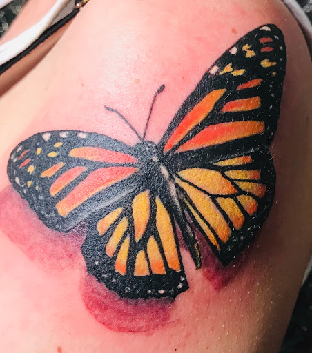 Explore scuba diver tattoo ideas, creative tattoo ideas in Jackson, available at Squenchs Tattoos Ltd