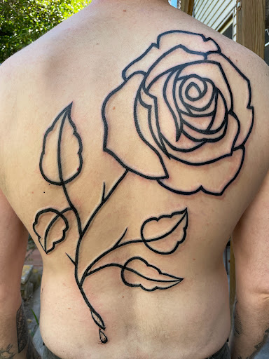 Explore hiking tattoo ideas, creative tattoo ideas in Oakland, available at Premium Tattoo