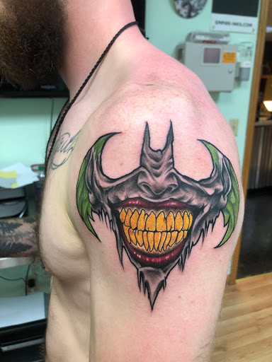 Explore islam tattoo ideas, creative tattoo ideas in Kenosha, available at Kenosha Tattoo Company