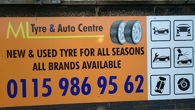 Reviews of ML Tyre & Auto Centre and Wheel alignment in Nottingham - Tire shop