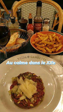 Plats et boissons du Restaurant français La Villa Gambetta à Paris - n°12
