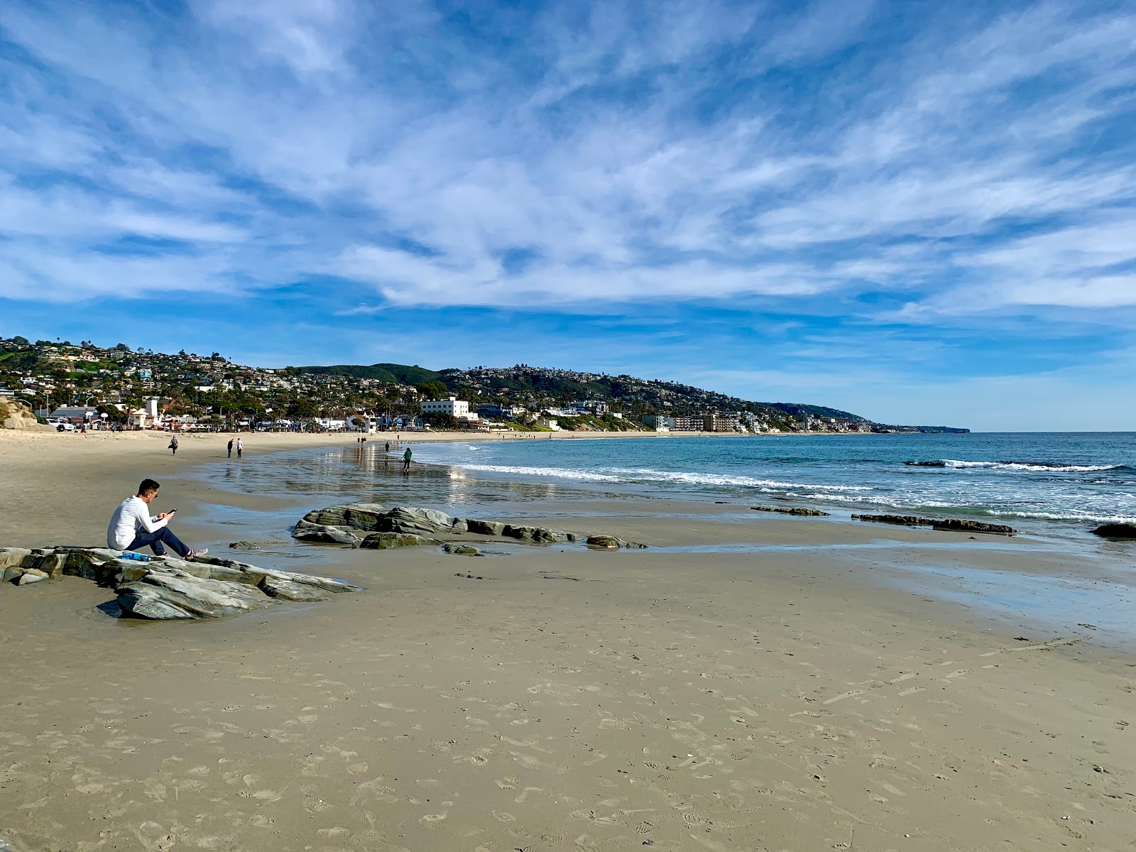 Foto von Laguna beach und die siedlung