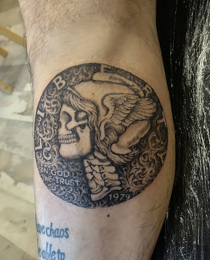 Explore honey tattoo ideas, creative tattoo ideas in Des Moines, available at Skin Kitchen Tattoo