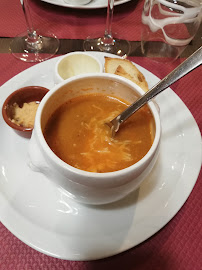 Soupe de potiron du Restaurant français Restaurant Saint Vincent à Saint-Malo - n°5