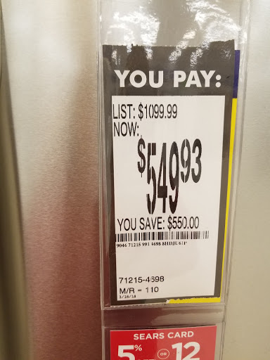 Appliance Store «Sears Outlet», reviews and photos, 35101 Euclid Ave Suite 18, Willoughby, OH 44094, USA