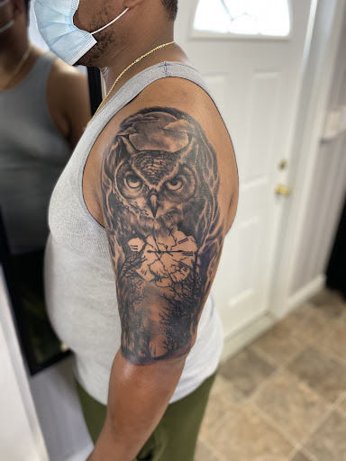 Find tattoos on chest ideas for your next unique tattoo in Albany at Tat Jones Ruthless Tattoos L.L.C.