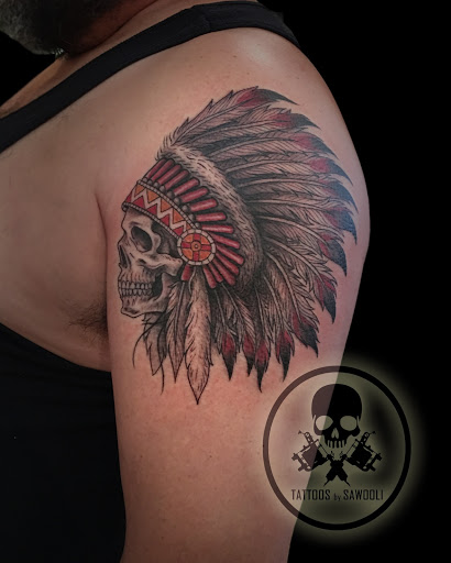 Explore moon tattoo ideas for guys, creative tattoo ideas in Venice, available at Ink Monkey Tattoo and Piercing