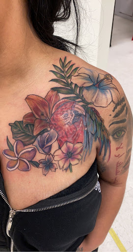 Explore anastasia tattoo ideas, creative tattoo ideas in Eden, available at R1sk Takers Ink Tattoo and Piercing Lounge