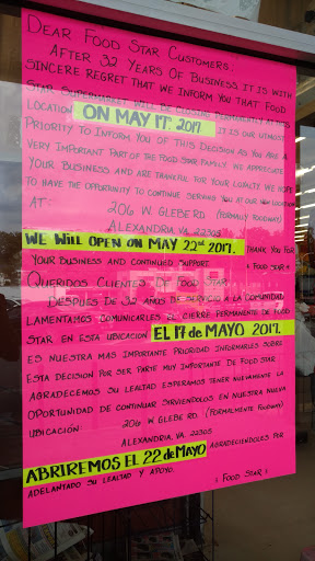 Supermarket «Food Star Supermarket», reviews and photos, 950 S George Mason Dr, Arlington, VA 22204, USA