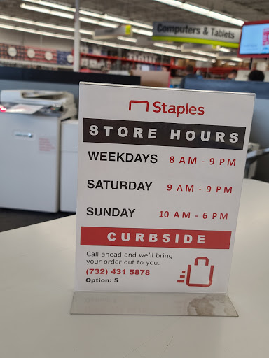 Office Supply Store «Staples», reviews and photos, 4345 U.S. 9, Freehold, NJ 07728, USA