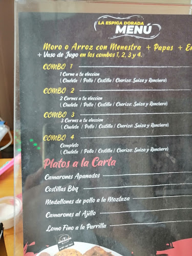 Opiniones de La Espiga Dorada en Santa Lucía - Restaurante