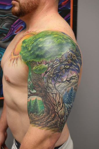 Explore tattoo ideas for sisters designs, creative tattoo ideas in Edgewood, available at Evolved Body Arts