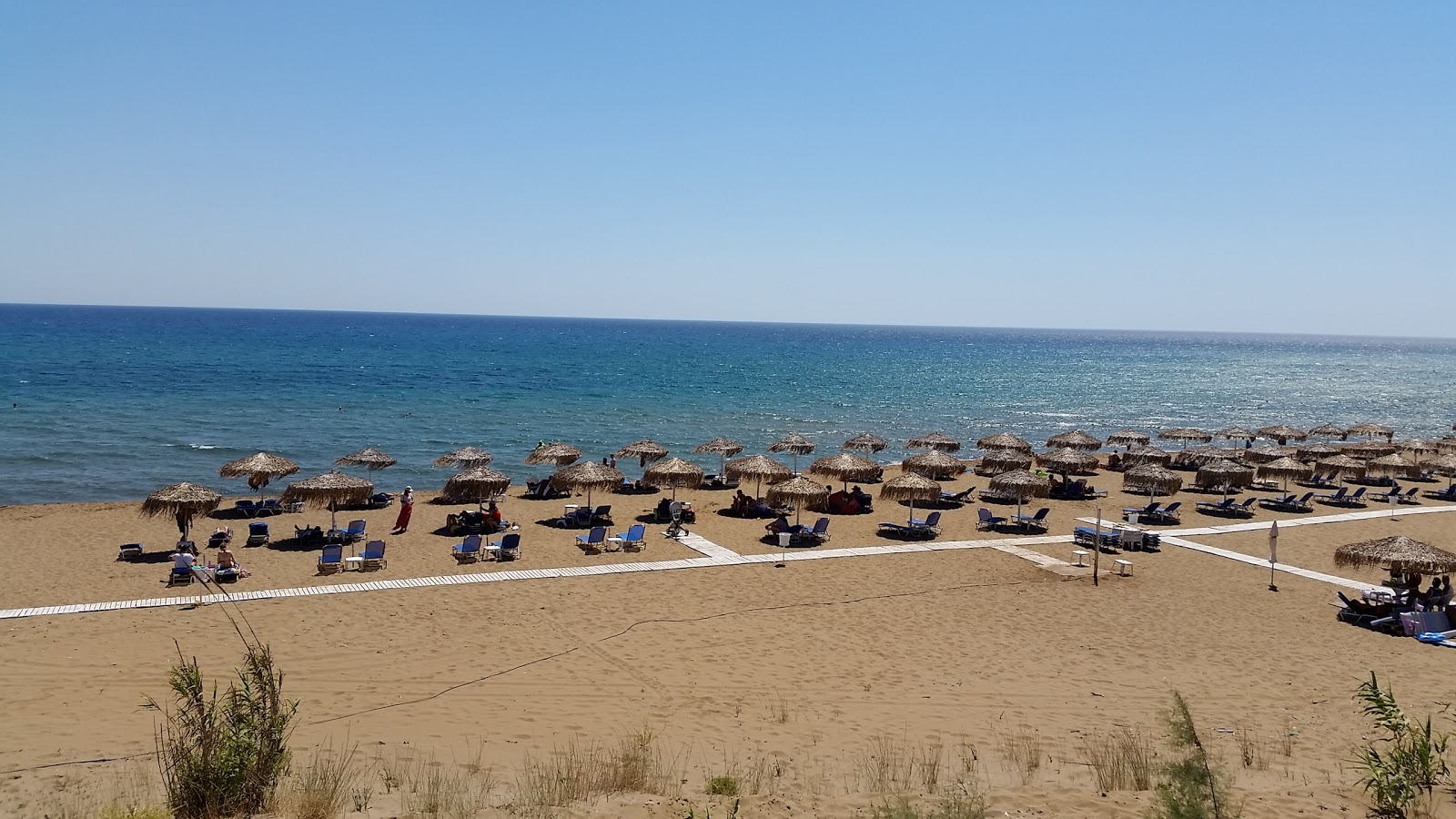 Foto von Gardenos Strand und seine wunderschöne Landschaft