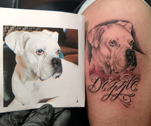 Explore women tattoo sleeve ideas, creative tattoo ideas in Marietta, available at Monkeys Uncle Tattoo