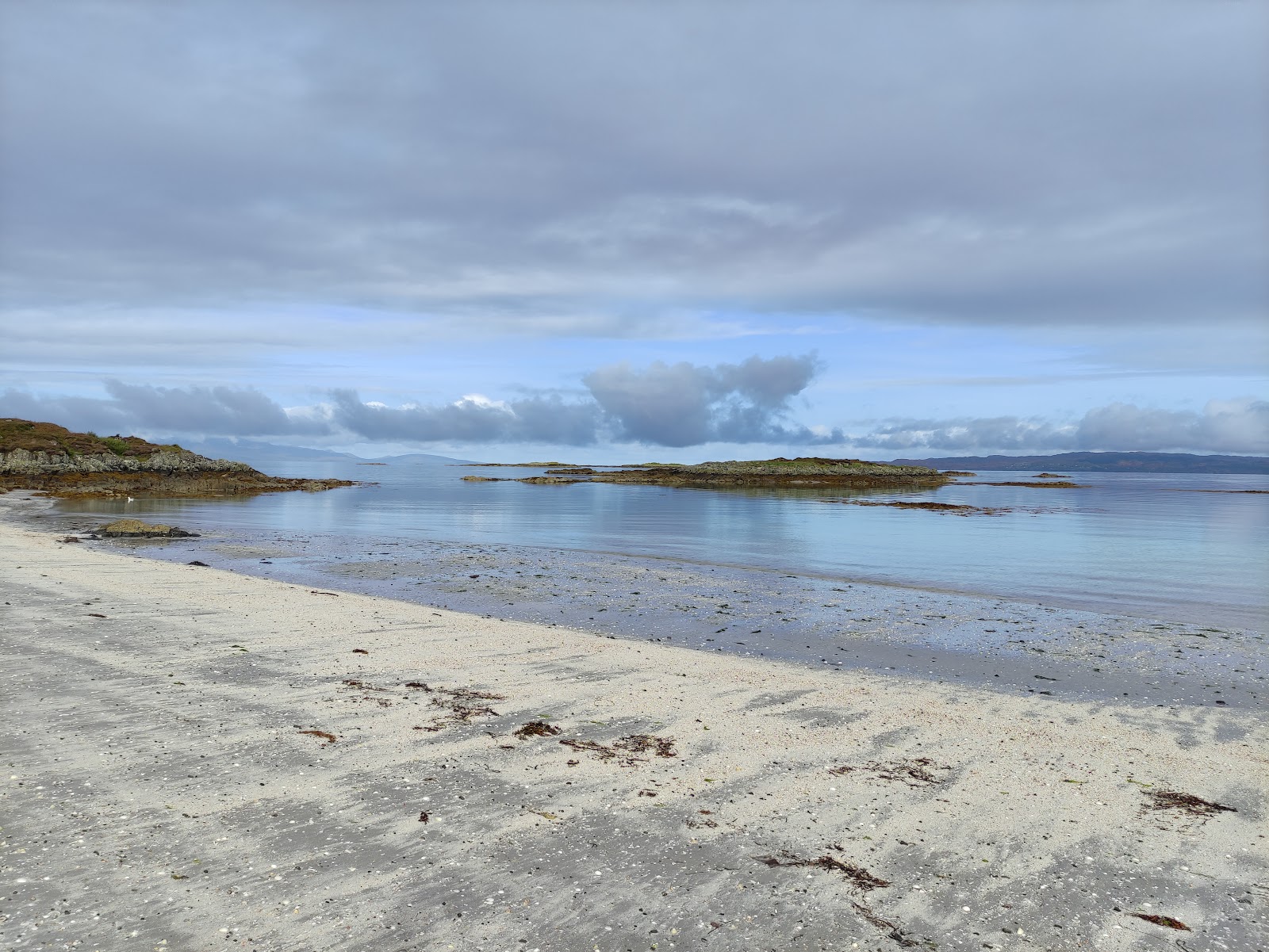 Photo of Arisaig Beach and the settlement