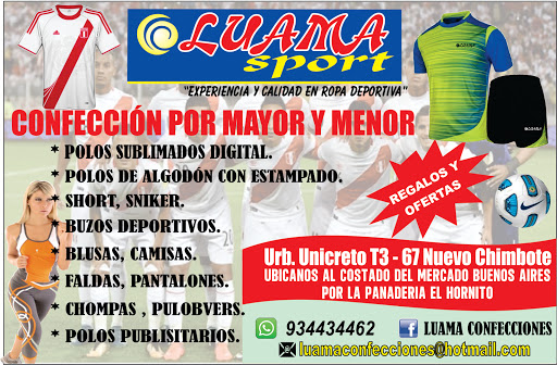 luama confecciones sublimado - confecciones polos sublimados