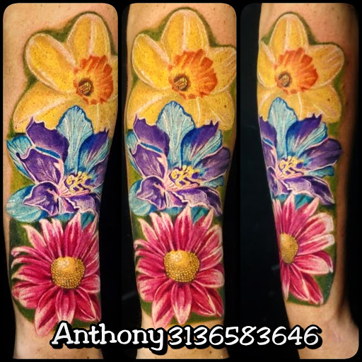 Explore tattoo ideas for fathers, creative tattoo ideas in Warren, available at Dark Horse Tattoo Co. LLC.