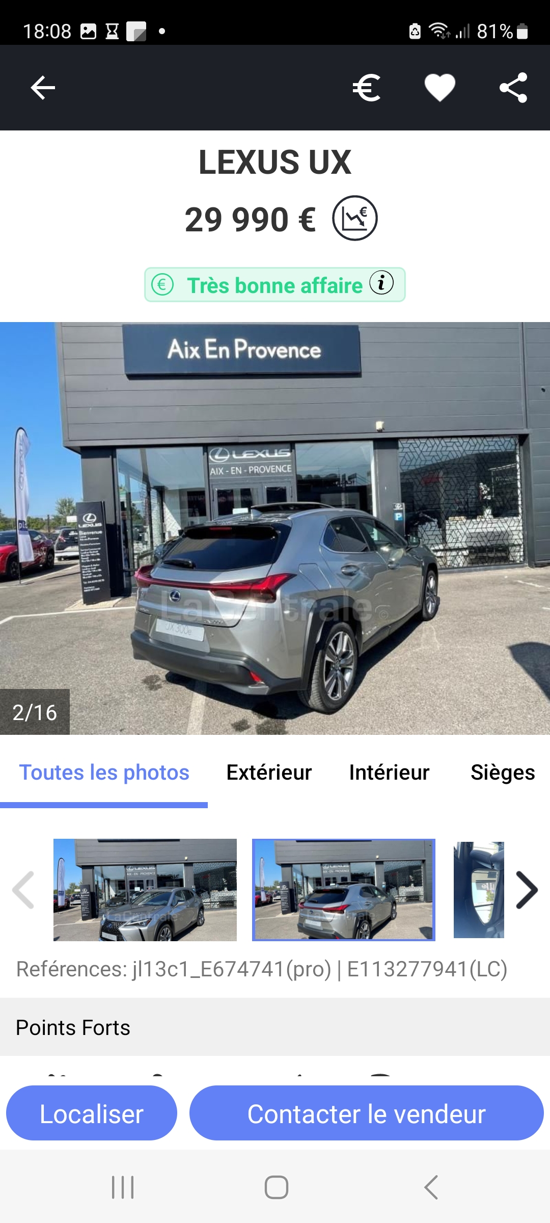 Photo n° 1 de l'avis de wanwu.u fait le 01/12/2023 à 17:53