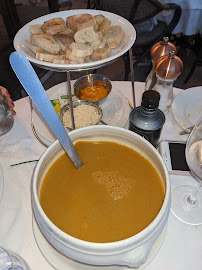 Soupe de potiron du Restaurant de fruits de mer La Brocherie Mandelieu à Mandelieu-la-Napoule - n°6