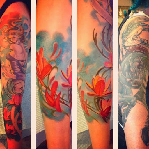 Explore ideas for ankle tattoos, creative tattoo ideas in Brainerd, available at One Life Tattoo Studio