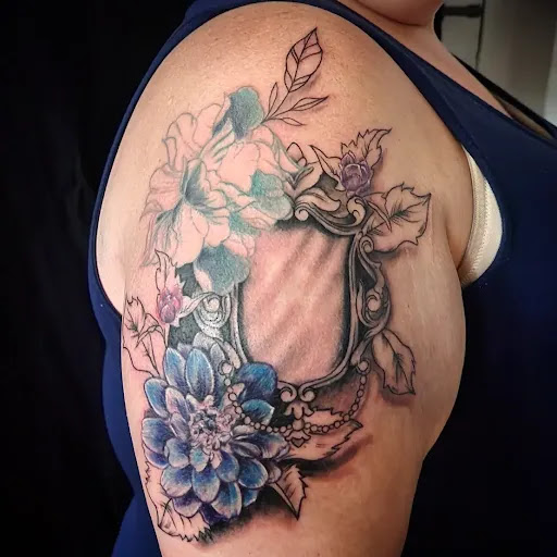 Explore depression tattoo ideas, creative tattoo ideas in Minocqua, available at Whisky Rose Tattoo Parlor