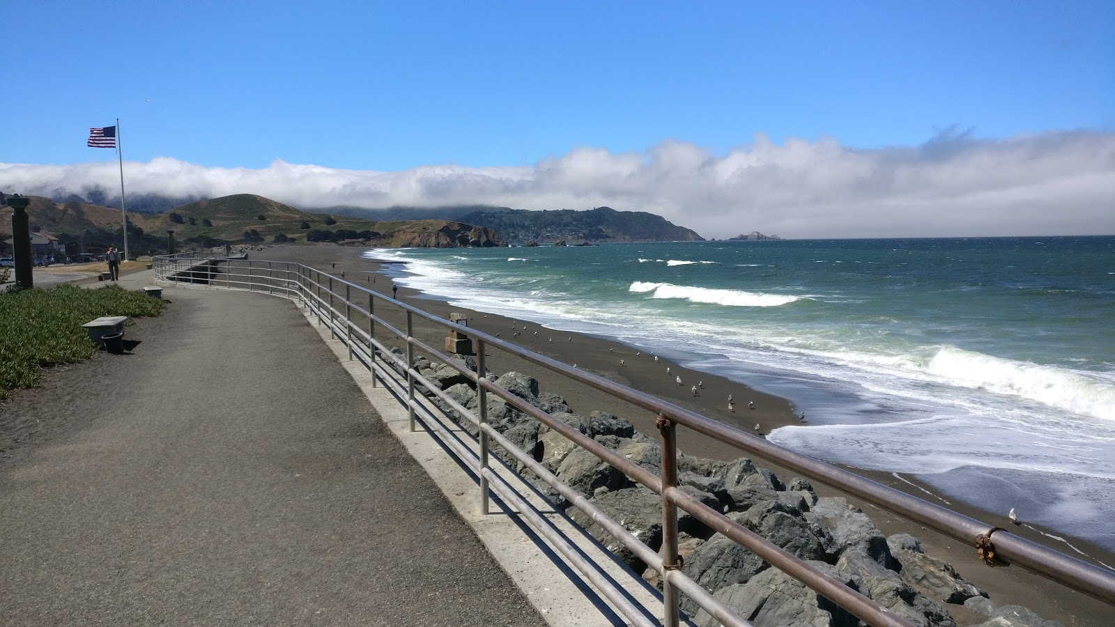 Foto di Pacifica Beach Park con molto pulita livello di pulizia