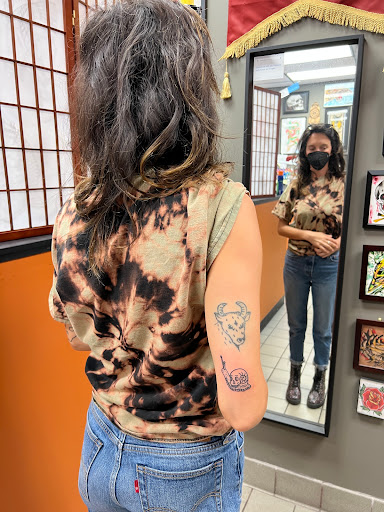 Explore tattoo flash sheet ideas, creative tattoo ideas in Louisville, available at Infinite Electric Tattoo