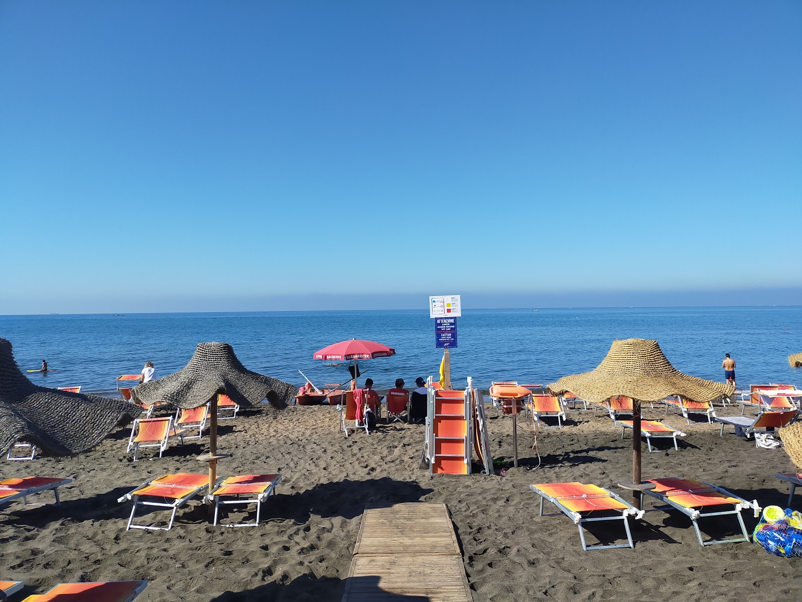 Foto de Spiaggia di Campo di Mare con parcialmente limpio nivel de limpieza