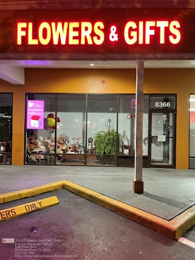 J & J Flowers and Gifts Shop, 8366 Pines Blvd, Pembroke Pines, FL 33024, USA, 