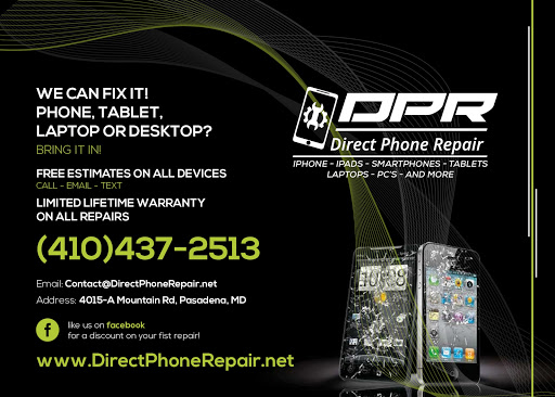Mobile Phone Repair Shop «Direct Phone Repair», reviews and photos, 4015-A Mountain Rd, Pasadena, MD 21122, USA