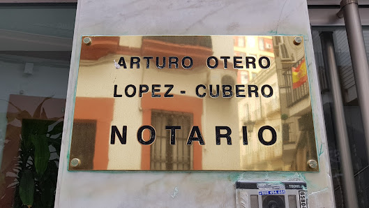 Notario D. Arturo Otero López-Cubero - Notaría en Sevilla 