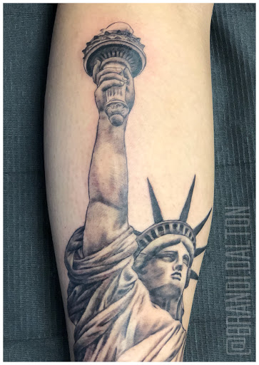 Explore handprint tattoo ideas, creative tattoo ideas in Schuylkill Haven, available at Altered Ego Studios