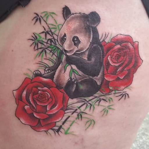 Explore domino tattoo ideas, creative tattoo ideas in Myrtle Beach, available at Elite Ink Tattoos of Myrtle Beach