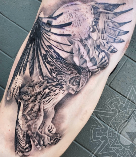 Explore dr strange tattoo ideas, creative tattoo ideas in San Antonio, available at Firme Copias Tattoo Studio