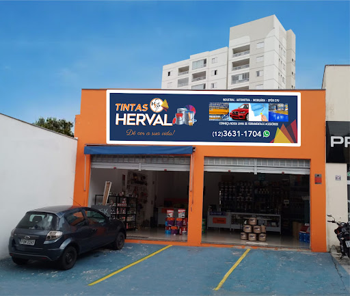 Logo da empresa - Tintas Herval