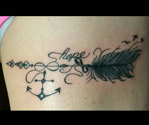 Explore bakugou tattoo ideas, creative tattoo ideas in Port Aransas, available at SHARK ATTACK TATTOO