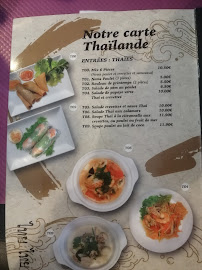 Thai-Thai Sushi à Toulouse carte
