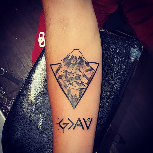 Explore blue butterfly tattoo ideas, creative tattoo ideas in Lubbock, available at Sinners & Saints Art Company