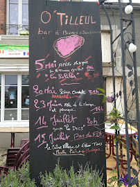 Restaurant O'tilleul Bar à Bières, Frites Et Saucissons restaurant à Bussière-Dunoise (le menu)